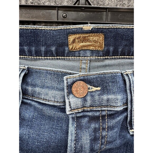 Mother The Swooner Rascal Ankle Jeans Size 28x26 Dont Mind Me Wash High Rise - Picture 4 of 12